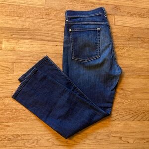 7 For All Mankind Dark Blue Denim Jeans